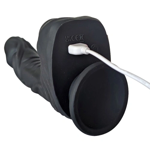 Thrusting realistic dildo with rotation and remote control Naked Addiction black [9]