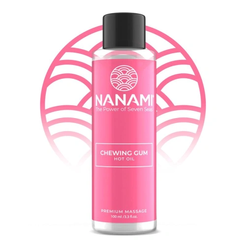 Warming Massage Oil Nanami Chewing Gum 100 ml