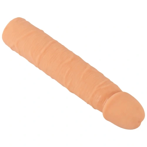 Nina - Large realistic penis extender Nature Skin +7 cm. [4]