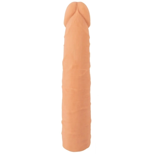 Nina - Large realistic penis extender Nature Skin +7 cm.