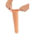 Nina - Large realistic penis extender Nature Skin +7 cm. [6]