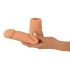 Nina - Large realistic penis extender Nature Skin +7 cm. [8]