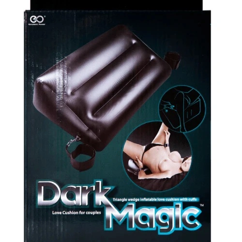 **Nina - Dark Magic Inflatable Sex Pillow with Wrist Restraints [12]