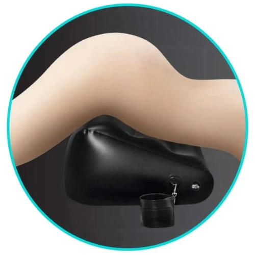 **Nina - Dark Magic Inflatable Sex Pillow with Wrist Restraints [6]