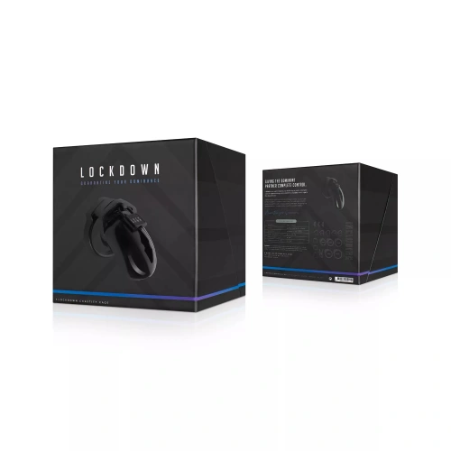 Lockdown penis cage size S black [5]