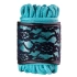 Nina - BDSM set eye mask and tying rope made of cotton Sex Extra blue [1]