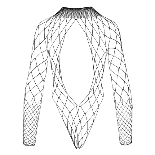 Erotic fishnet bodysuit No Xqse Black [1]