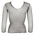 Erotic fishnet blouse No Xqse Fishnet Shirt [3]