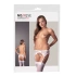 No Xqse White Lace Garter Belt With Stockings Set [4]