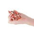 Nina - Metal Anal Expander - Jewel Rear Assets Clover Rose Gold [2]