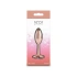 Nina - Metal Anal Expander - Jewel Rear Assets Clover Rose Gold [3]