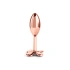 Nina - Metal Anal Expander - Jewel Rear Assets Clover Rose Gold