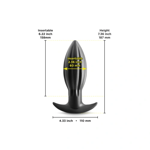 Renegade Bomba large flexible silicone anal dilator [2]