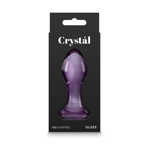 Irina color Glass anal dilator diamond Crystal purple [4]