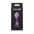 Irina color Glass anal dilator diamond Crystal purple [4]