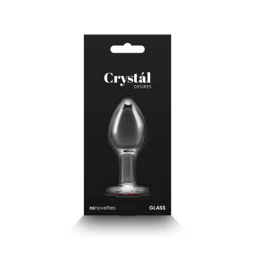 Crystal Desires Red Heart M Crystal Anal Plug [3]
