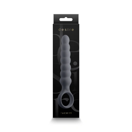 Desire Lucent Gray Silicone Vibrating Anal Stimulator [2]