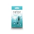 *Nina Color - Small Metal Anal Dilator - Crystal Jewel Rear Assets Petite Blue-Green [2]