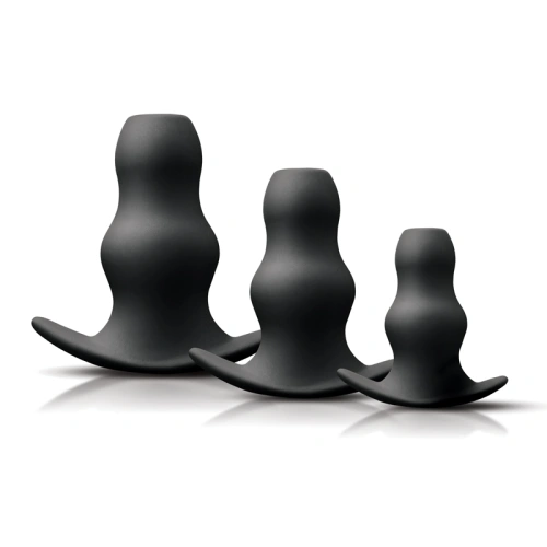 Dilyana- Set of anal dilators with a hole made of silicone Renegade Peekers Kit [1]