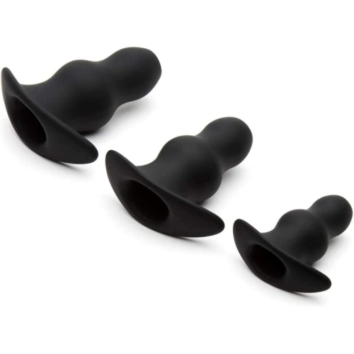 Dilyana- Set of anal dilators with a hole made of silicone Renegade Peekers Kit [2]