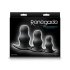 Dilyana- Set of anal dilators with a hole made of silicone Renegade Peekers Kit [3]