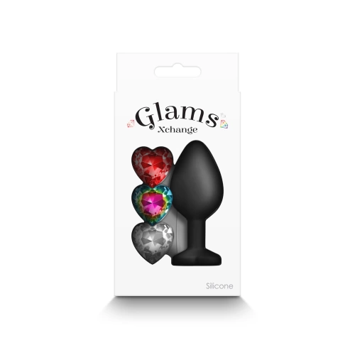 Glams Xchange M 3 Interchangeable Crystal Butt Plug [3]