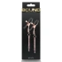 Embellished Breast Clips Bound NIpple Clamps Gold [2]