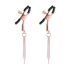 Embellished Breast Clips Bound NIpple Clamps Gold Embellished Breast Clips Bound NIpple Clamps Gold