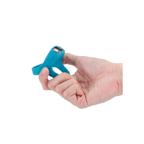 Dilyana Renegade Silicone Double Cock Ring Emperor Blue Rechargeable [1]