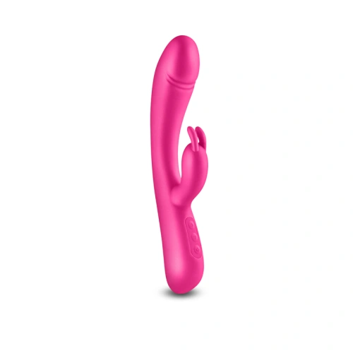 Dilyana - Royals Divine Pink Silicone Rechargeable Rabbit Vibrator [1]
