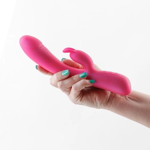 Dilyana - Royals Divine Pink Silicone Rechargeable Rabbit Vibrator