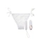 2 in 1 Vibrating Underwear with Wireless Vibrating Remote Pleasure Panty White