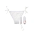 2 in 1 Vibrating Underwear with Wireless Vibrating Remote Pleasure Panty White