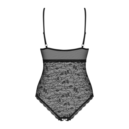 Dilyana Crotchless erotic bodysuit Obsessive 818-Ted-1 black size S/M [5]