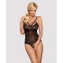 Dilyana Crotchless erotic bodysuit Obsessive 818-Ted-1 black size S/M