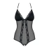 Open bottom erotic bodysuit Obsessive 841-TED-1 black [3]