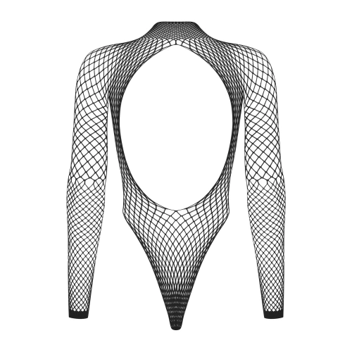 Erotic black fishnet bodysuit Obsessive B125 [5]