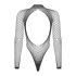 Erotic black fishnet bodysuit Obsessive B125 [5]