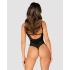 Obsessive Bellastia open bottom erotic bodysuit black [1]