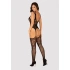 Obsessive F237 Black Erotic Mesh Body Garter [3]