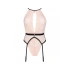 Body with Obsesssive Lilines Pink Gartwells [4]