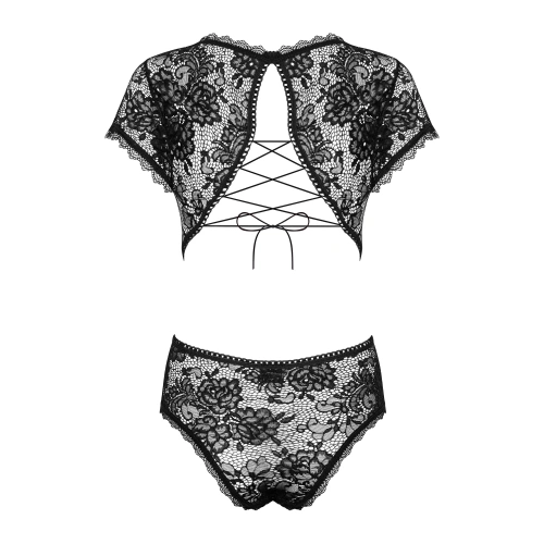 Elegant lace bodysuit by Obsessive Peonesia [5]