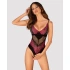 Obsessive Rosenty erotic bodysuit with an open bottom