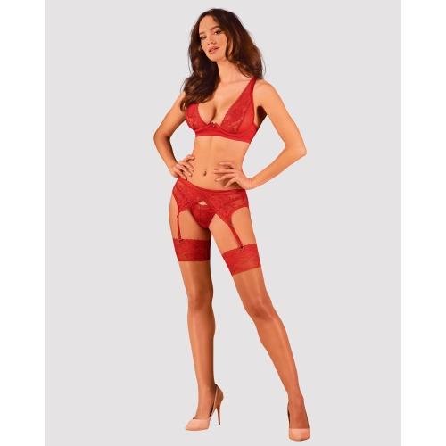 Obsession Lacelove Long Garter Stockings [2]