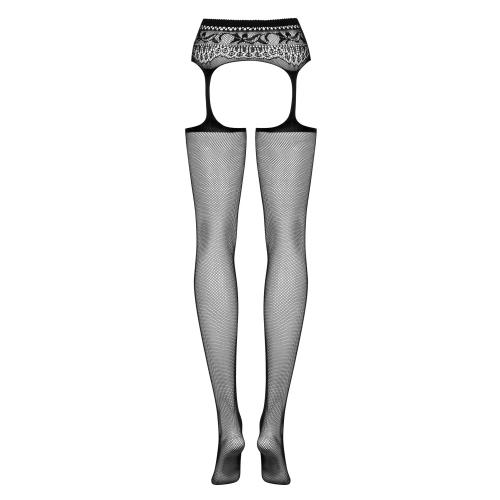 SAVINGS WITH OPENS OBSESSIVE S307 GARTER STOCKINGS SIZE XL/2XL [2]