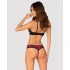 Obsessive Rosenty erotic bra and thong lingerie set [1]