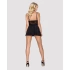 Obsessive 810-Bab-1 black thong mini sexy dress set [2]