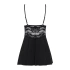 Obsessive 810-Bab-1 black thong mini sexy dress set [5]