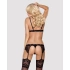 Seductive 3-piece lingerie set Obsessive 810-SEG-1 Black [1]