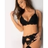 Seductive 3-piece lingerie set Obsessive 810-SEG-1 Black [2]
